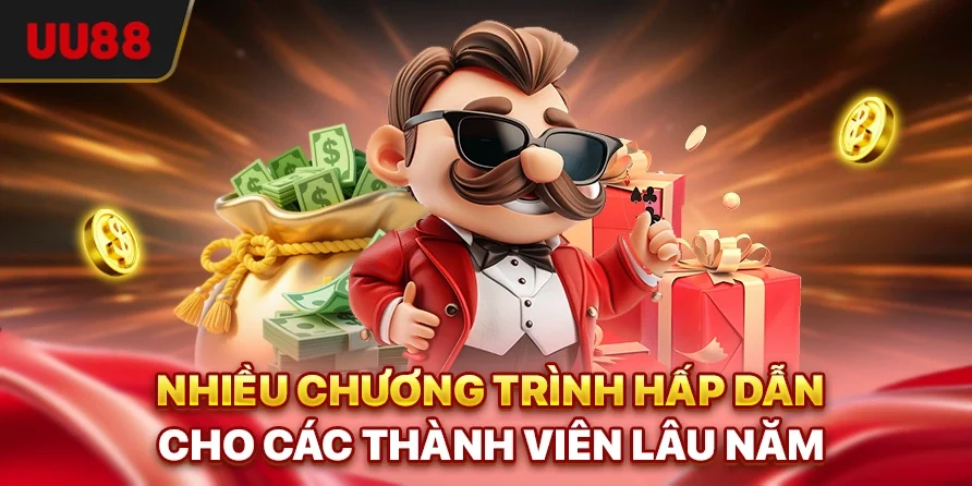 Khuyến mãi UU88 triển khai nhiều chương trình hấp dẫn cho các thành viên lâu năm